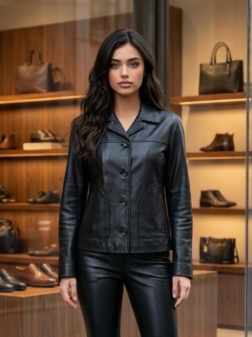 The Territory Ahead Leather Jacket - L